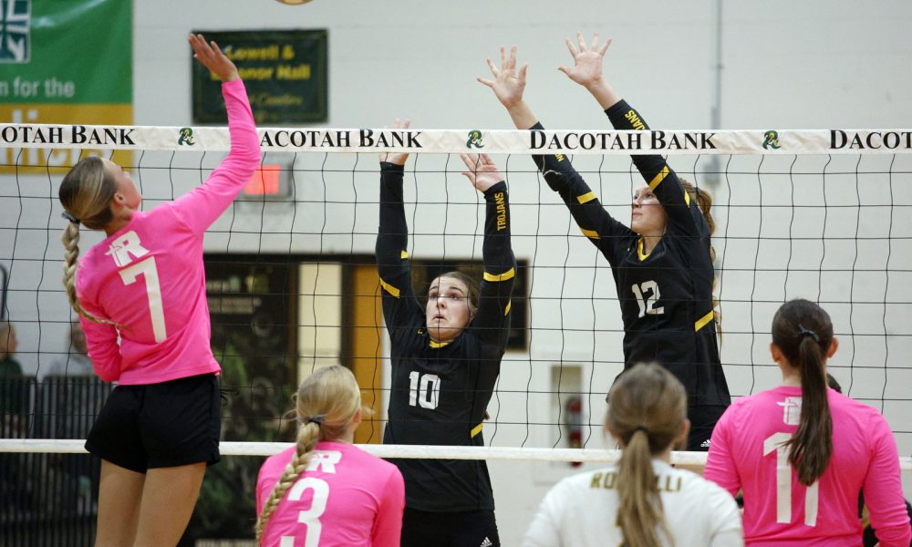 Gallery Faulkton defeats Aberdeen Roncalli in volleyball action Monday