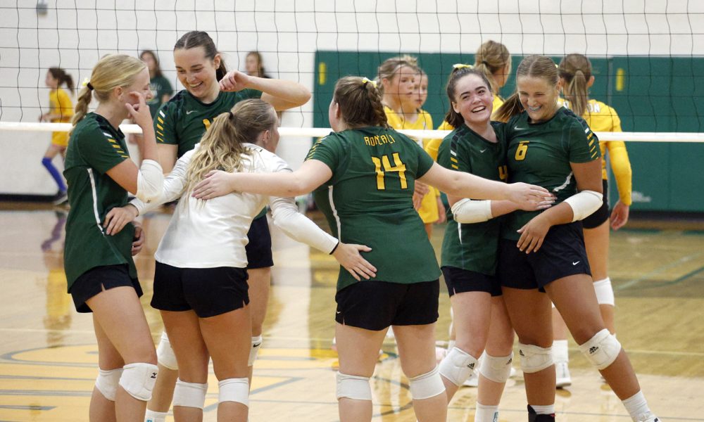 Gallery Aberdeen Roncalli volleyball sweeps Groton Area SD SportScene