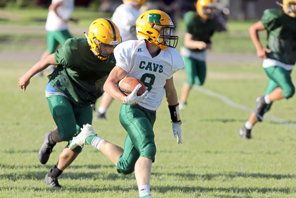 Gallery Aberdeen Roncalli football scrimmage SD SportScene